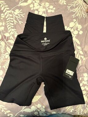 90 Degree By Reflex Black High-Waist leggings